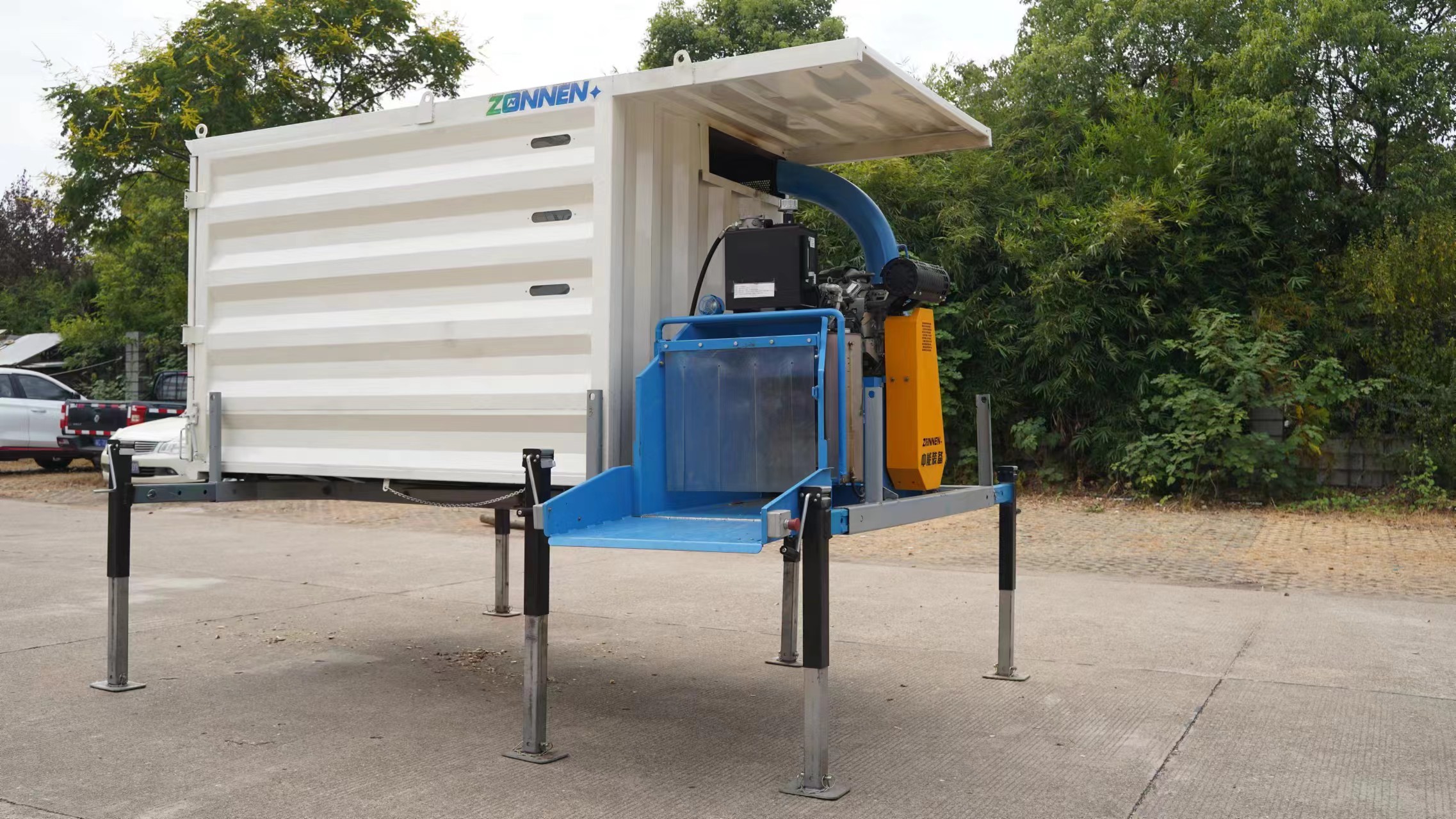 有机废弃物处理_车载式粉碎机_豆饼粉碎机内部结构图片