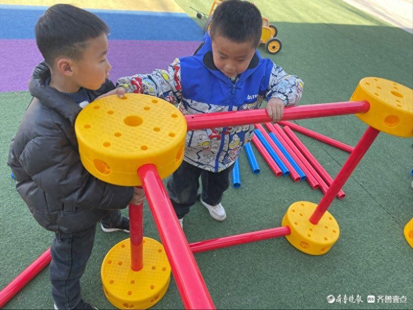pg下载渠道 材料有限、创意无限，东昌府区拐里王幼儿园万能工匠“趣味不停”