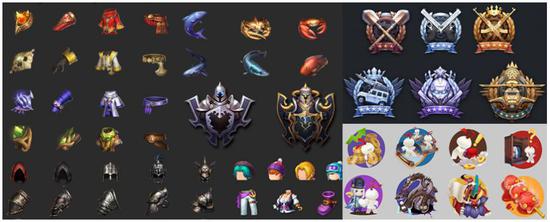 各种风格的图标