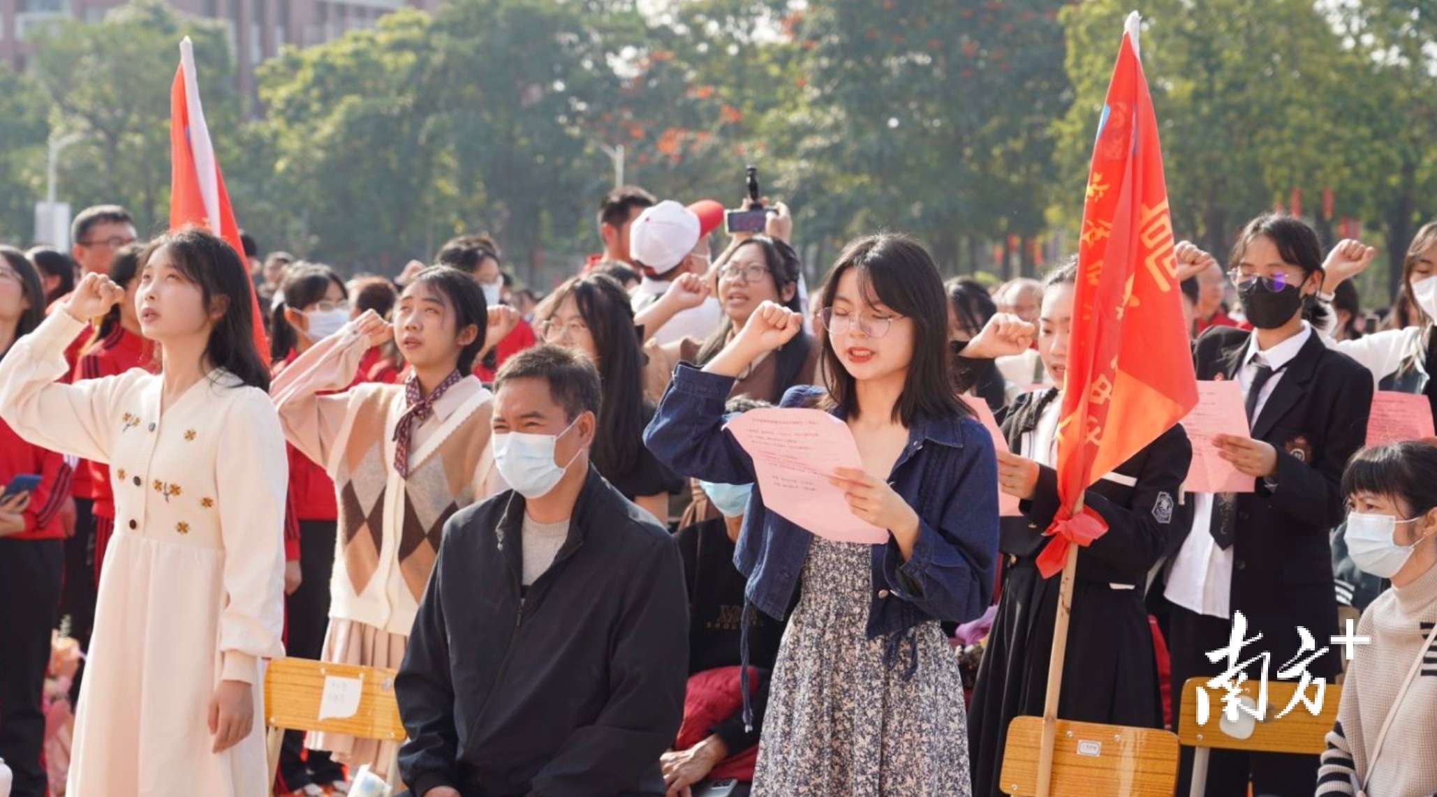 2025届茂名一中校花_高三学子成人宣誓_茂名市第一中学成人礼