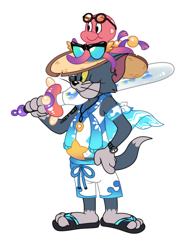 猫和老鼠专题游戏_网易猫和老鼠手游S级皮肤_猫和老鼠手游剑客汤姆乘风破浪皮肤