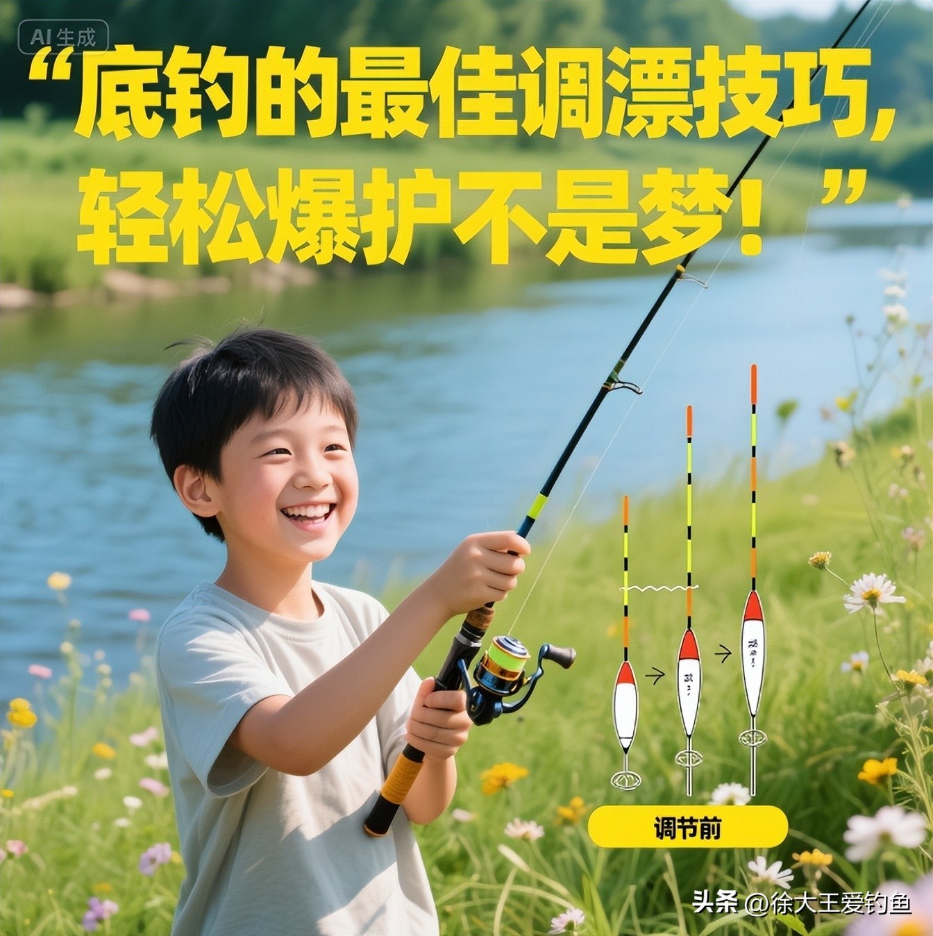 调四钓二实战方法_用红虫钓鱼怎么调漂_底钓调漂技巧