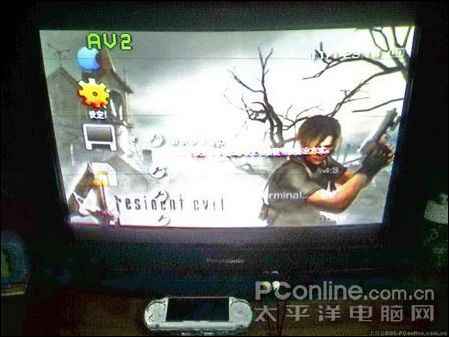 PSP连接电视