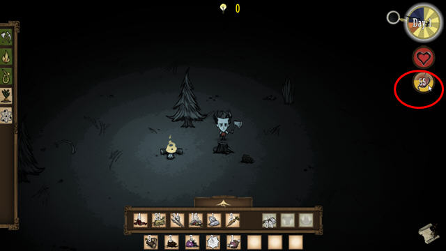 饥荒游戏界面操作指南