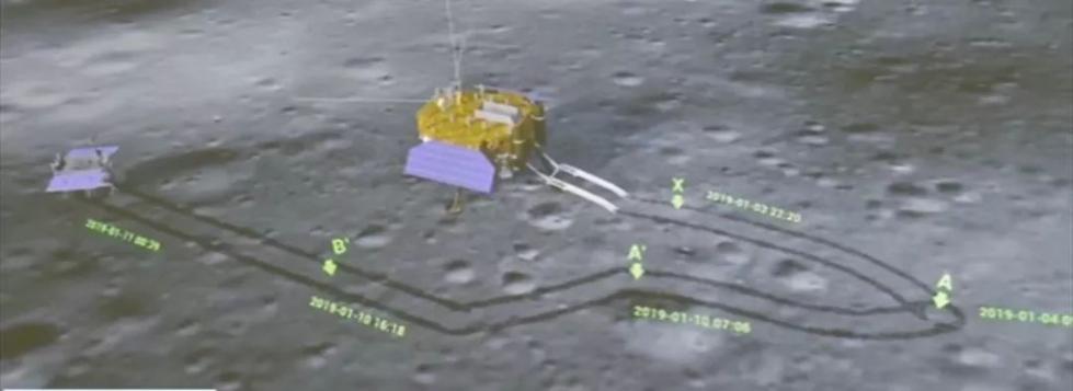 玉兔二号官方照片辟谣_微博月球车玉兔_嫦娥四号玉兔二号月球背面谣言