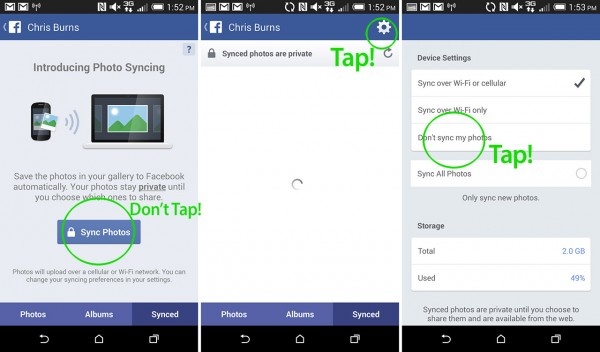 几项设置确保你的照片拒“云”千里之外4
