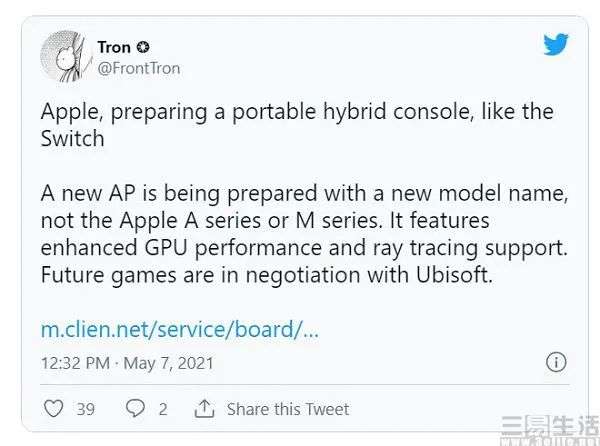 pg下载 苹果将推类switch游戏机，掌机难道又要火了？