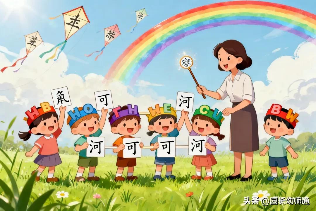 孩子识字游戏_趣味识字方法_大班民间游戏专题