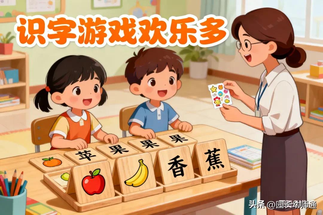 孩子识字游戏_大班民间游戏专题_趣味识字方法