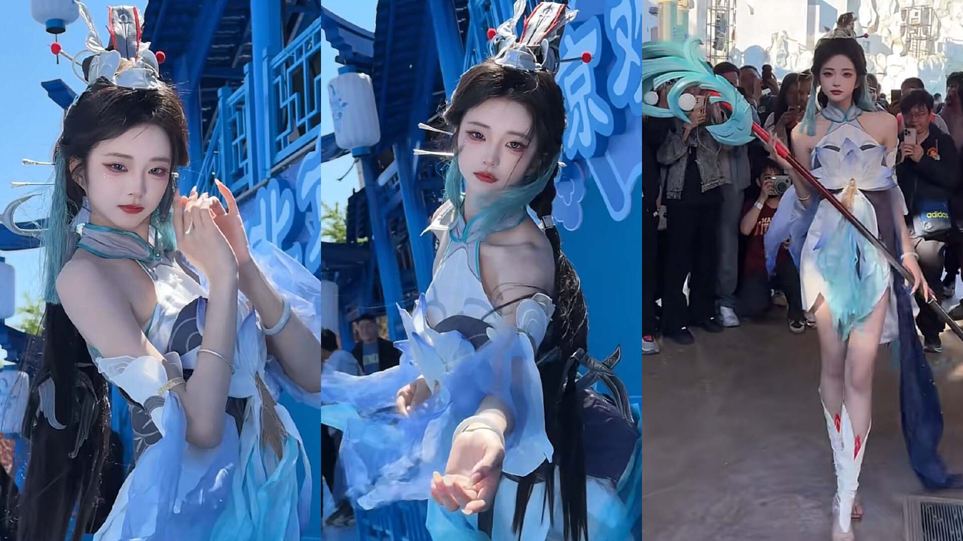 王者荣耀线下活动_coser古风造型_游戏新闻 美女