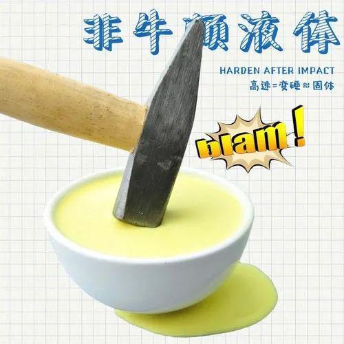 轻功水上漂实验_非牛顿流体特性_非牛顿流体生活应用