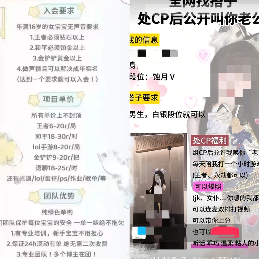 游戏新闻资讯_未成年人参与陪玩_游戏陪玩行业乱象