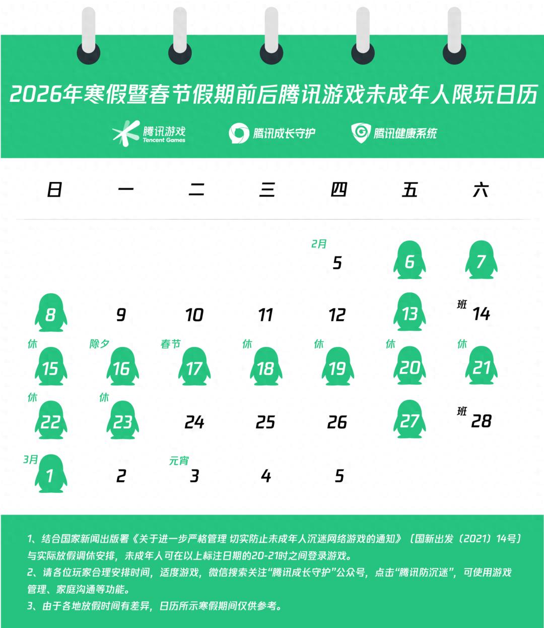 pg下载通道 腾讯游戏启动2026寒假未成年人保护专项行动，AI功能助力家庭科学管控
