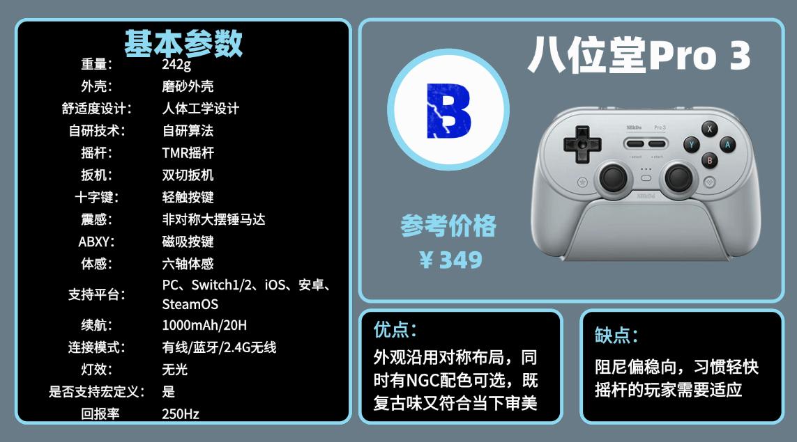 游戏手柄选购指南_手柄品牌排名前十_手柄玩格斗