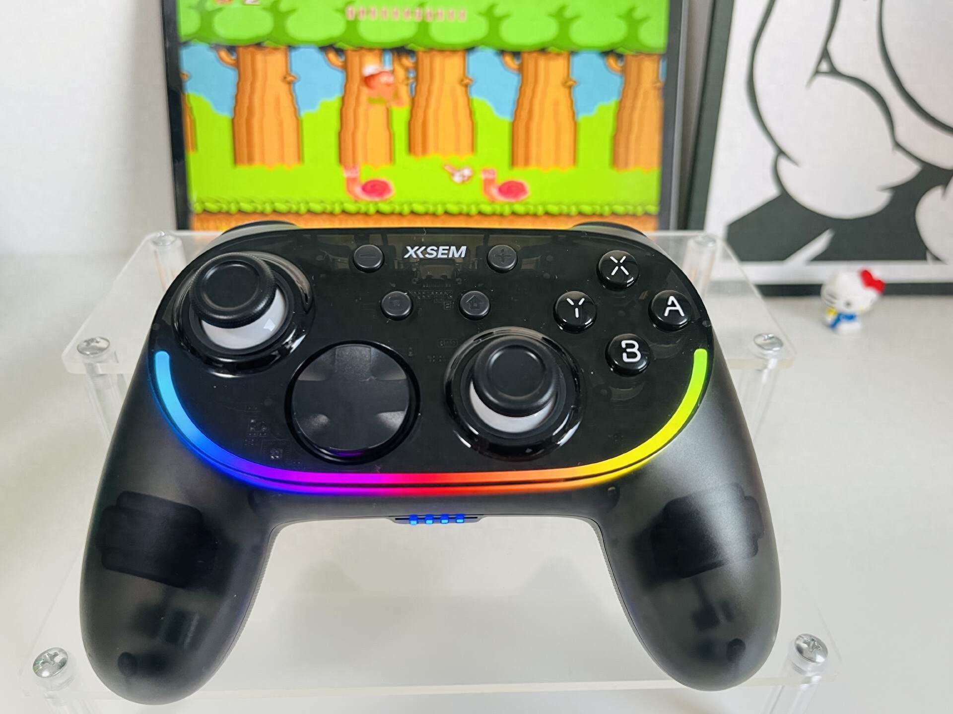 pg下载麻将胡了A.旗舰厅进体育.cc 百元西圣GC1游戏手柄，精准操控不漂移，重新定义新手柄