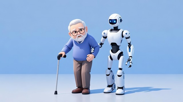 机器人辅助养老_人工智能在老年生活中的应用_传感器在生活应用实例