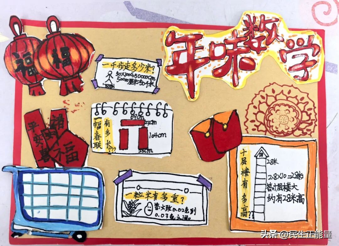 一年级家庭购物小助手数学实践作业_生活中数学应用小报_南充市西河路小学数学特色作业评比活动