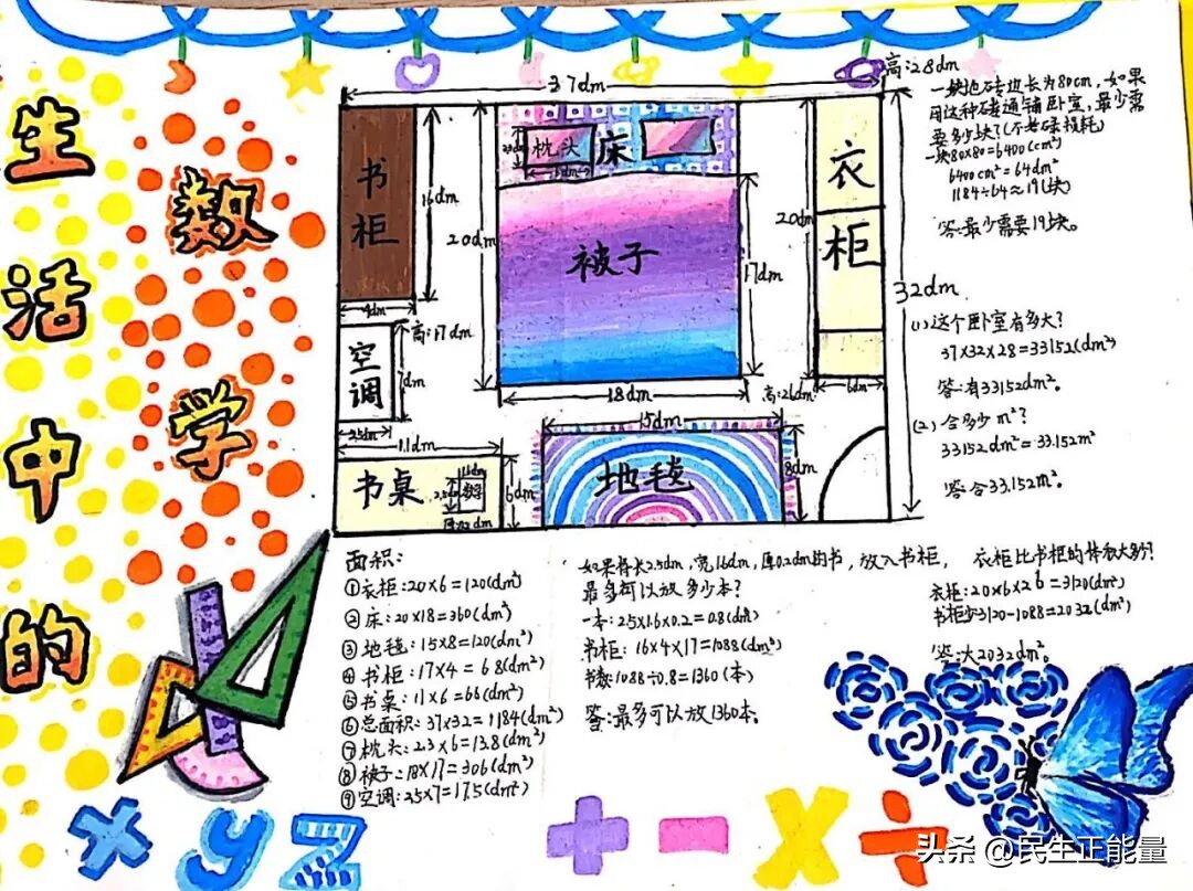 一年级家庭购物小助手数学实践作业_生活中数学应用小报_南充市西河路小学数学特色作业评比活动