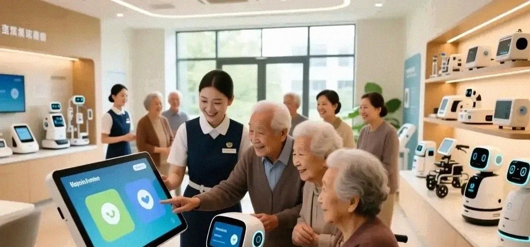 独居老人科技照护_生活黑科技应用_智能养老设备