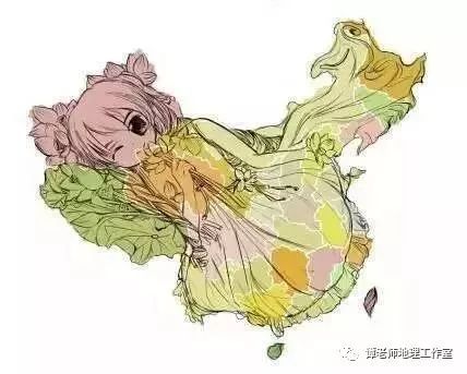 中国地图奇葩看法_国家版图意识教育_中国地图公鸡日本虫子