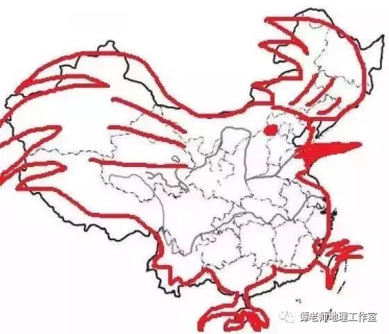 中国地图公鸡日本虫子_中国地图奇葩看法_国家版图意识教育