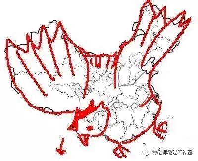 中国地图公鸡日本虫子_国家版图意识教育_中国地图奇葩看法