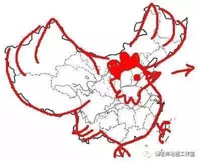 中国地图公鸡日本虫子_国家版图意识教育_中国地图奇葩看法