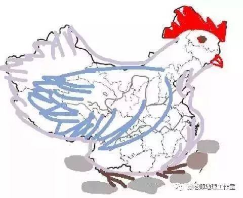 国家版图意识教育_中国地图奇葩看法_中国地图公鸡日本虫子