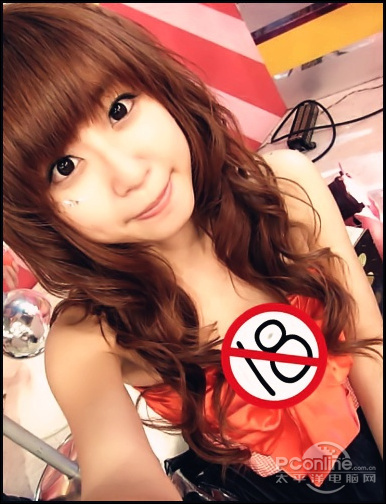 图6 遮盖走光照部位