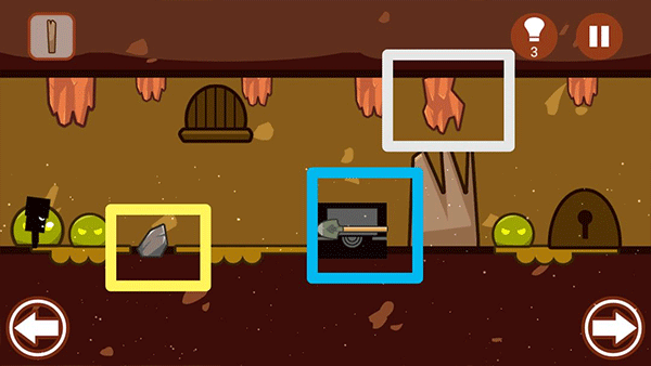 小黑游戏邪恶游戏专题_小黑的宝藏海岛探险解谜_小黑的宝藏创意解谜游戏