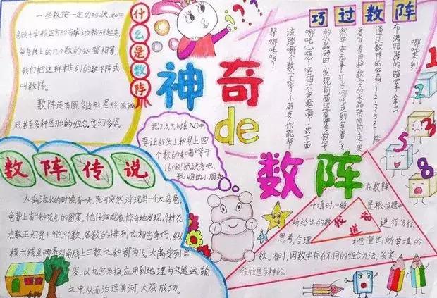 pg下载 数学手抄报精选（附手抄报文字素材）