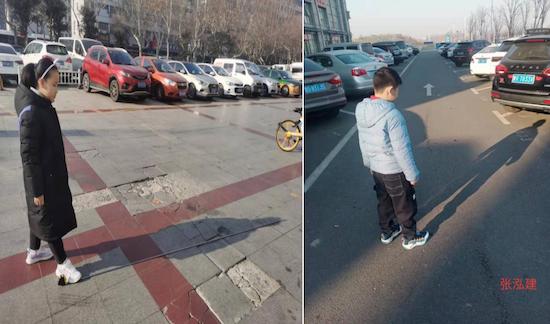 "双减政策下潍城区青年路小学寒假数学作业实践_生活中数学应用小报_图形拼图手工小报一年级数学活动